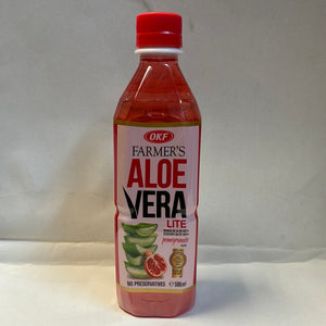 Boisson de Vera Aloes (saveur grenadine) OKF 500mL