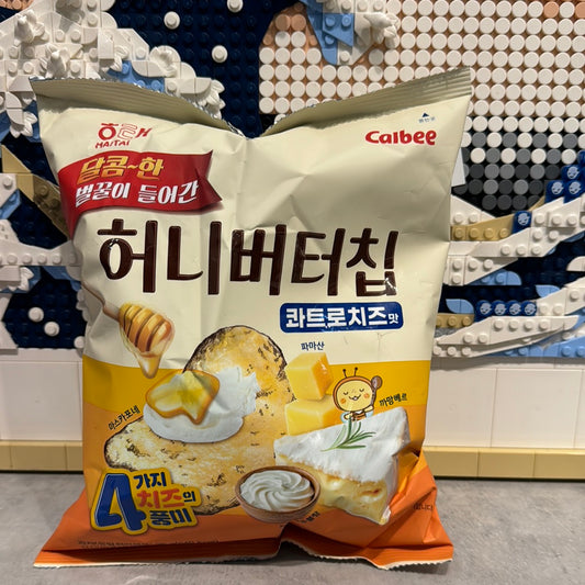 Édition spéciale-Chips à beurre de miel (saveur 4 fromages) HAITAI 🇰🇷 96g