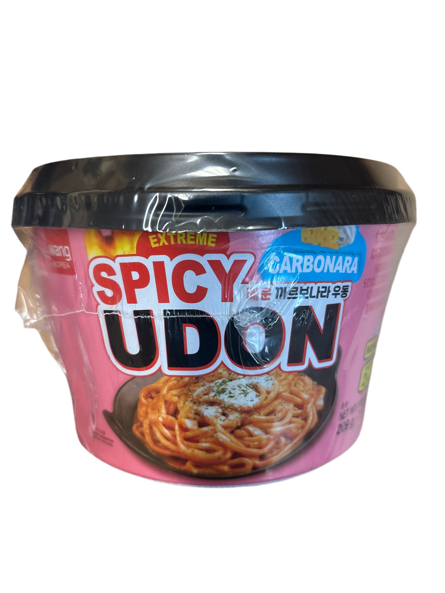Hot Chicken Udon Carbonara WANG 韩国奶油辣炒乌冬 209g
