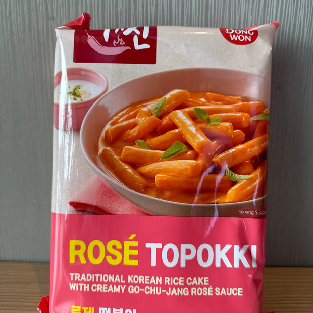 Topokki à la sauce rosé DONG WON 360g