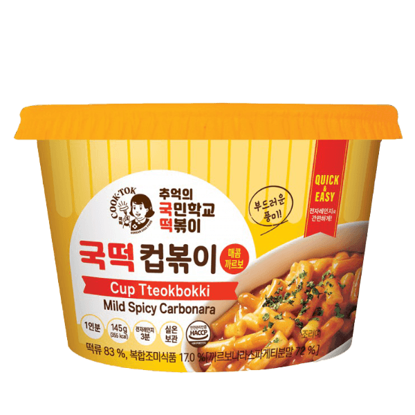 Topokki carbonara épicé COOK-TOK 140g