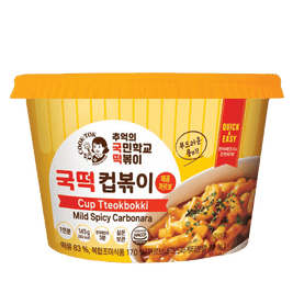 Topokki carbonara épicé COOK-TOK 140g