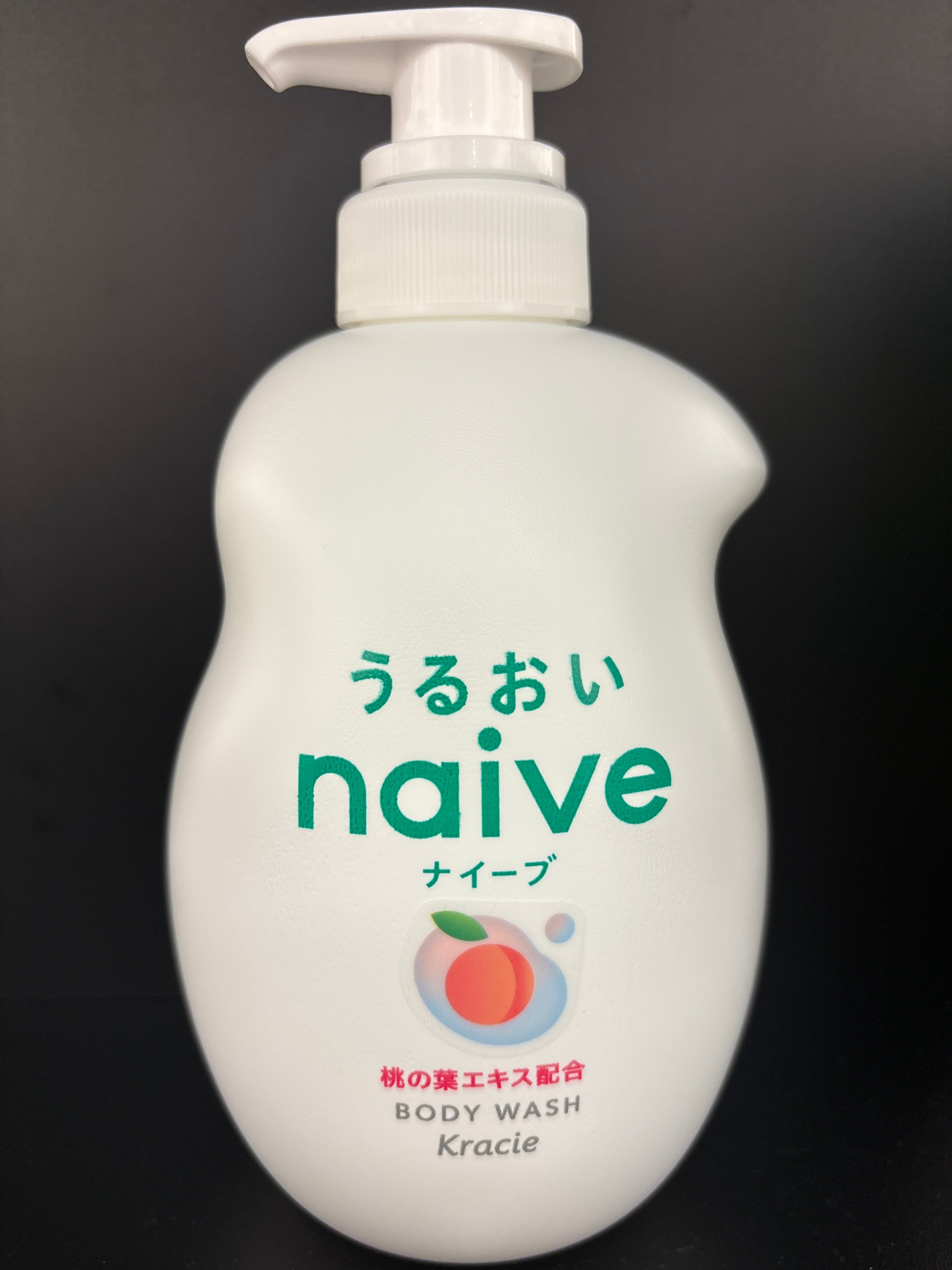 KRACIE l-NAIVE-Body Wash Peach Recharge 530mL