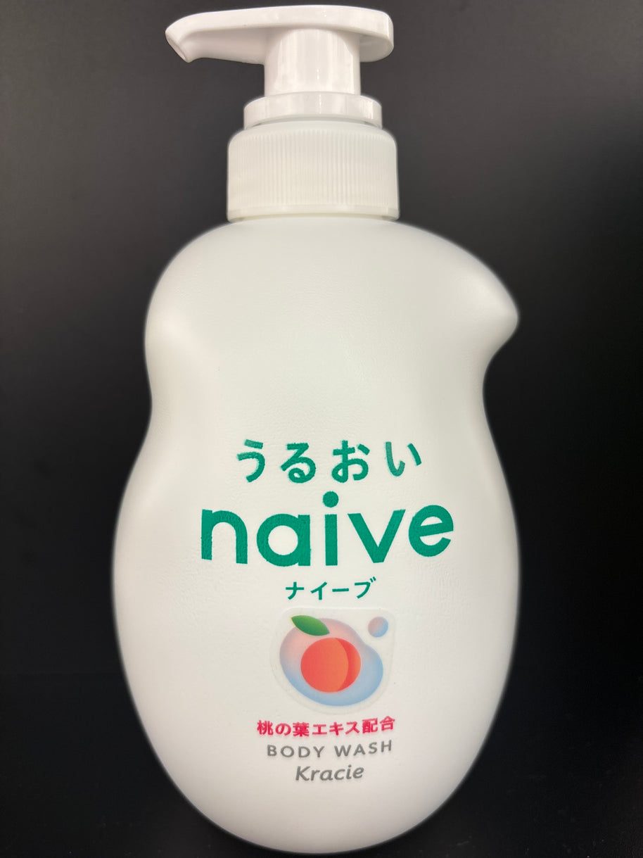 KRACIE l-NAIVE-Body Wash Peach Recharge 530mL