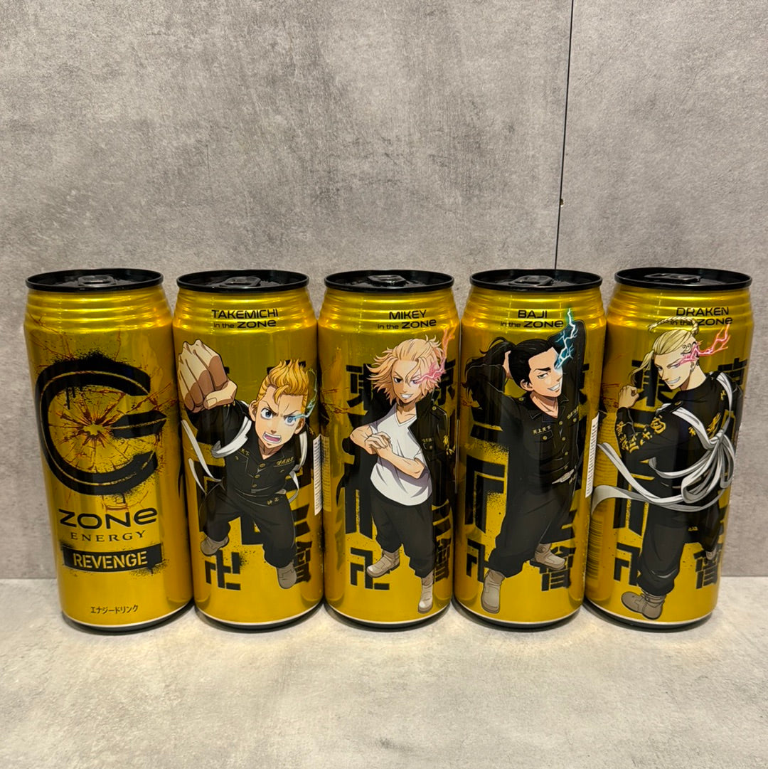 Boisson énergisante Tokyo Revengers Zone SUNTORY