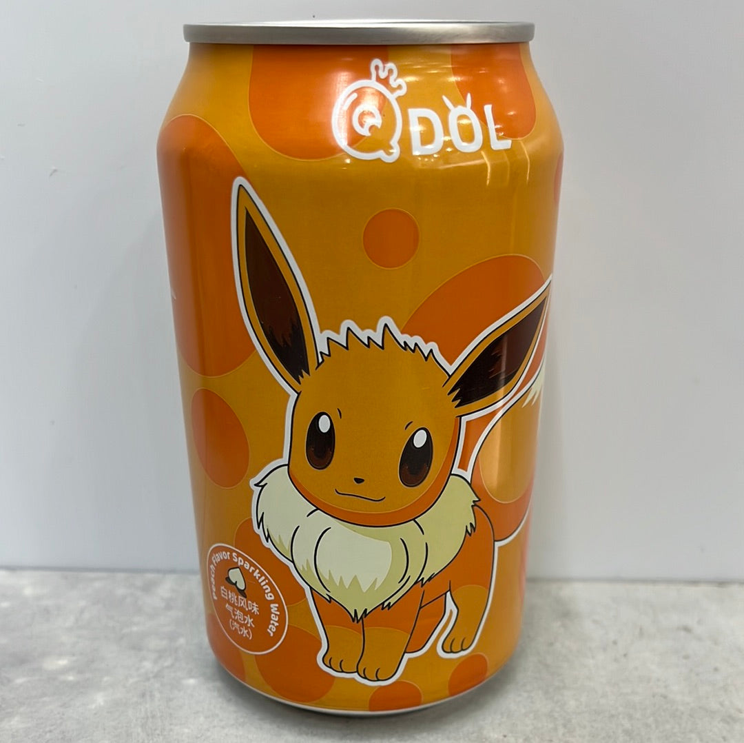 QDOL Pokemon saveur pêche白桃风味气泡水330mL