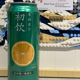 Jus à l’orange avec pulpe