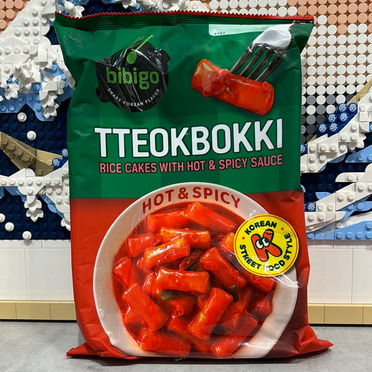 Topokki piquant et épicé BIBIGO 必品阁 辣炒年糕 360g