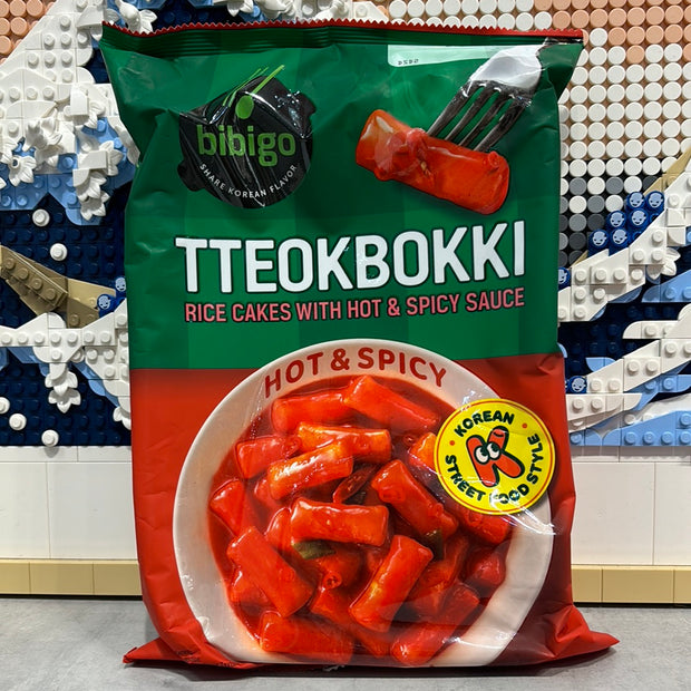 Topokki piquant et épicé BIBIGO 必品阁 辣炒年糕 360g