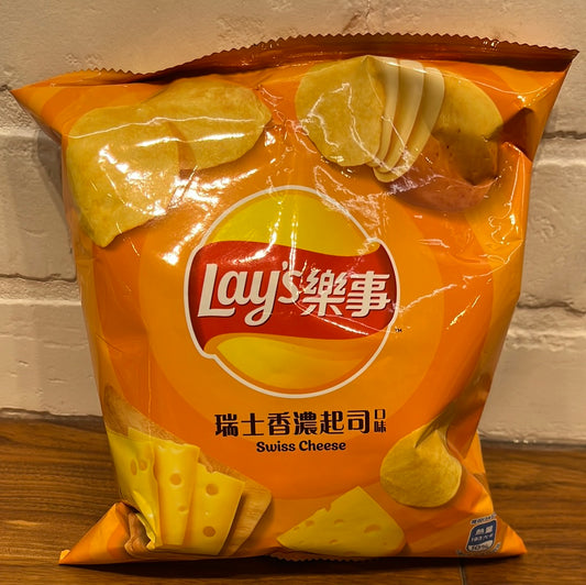 Chips Lay‘s (saveur fromage suisse) 乐事 瑞士香浓芝士口味 薯片 34g