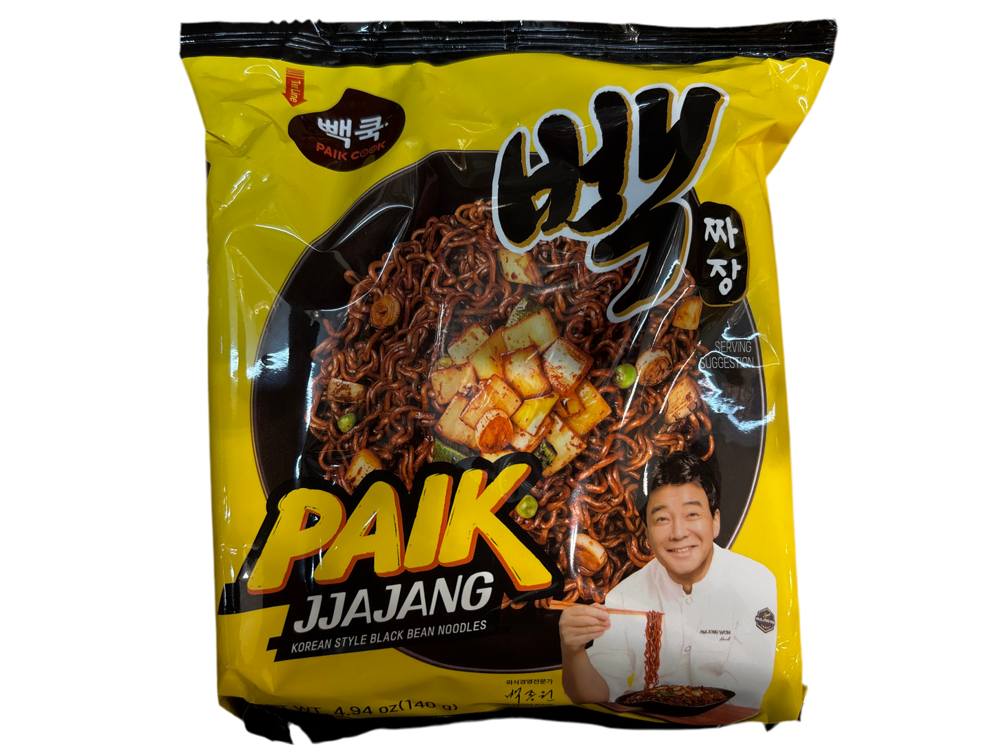 Ramen instantané saveur Jjajang coréen PAIK 140g