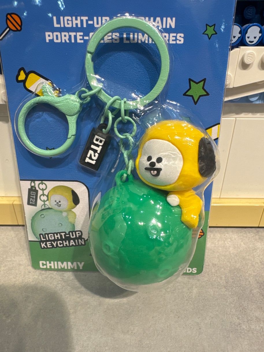 Porte-clés lumières BT21 Chimmy