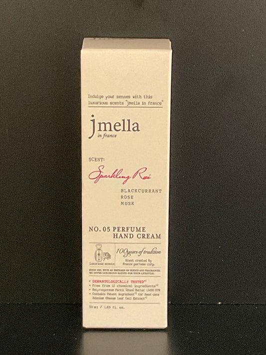 JMELLA EN FRANCE 05 Crème pour les mains à la rose pétillante 50ml