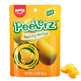 Bonbons mous pelable saveur mangue Peelerz AMOS 65g