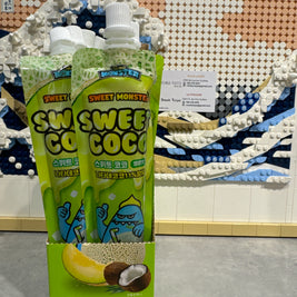 Gelée au coco saveur melon miel