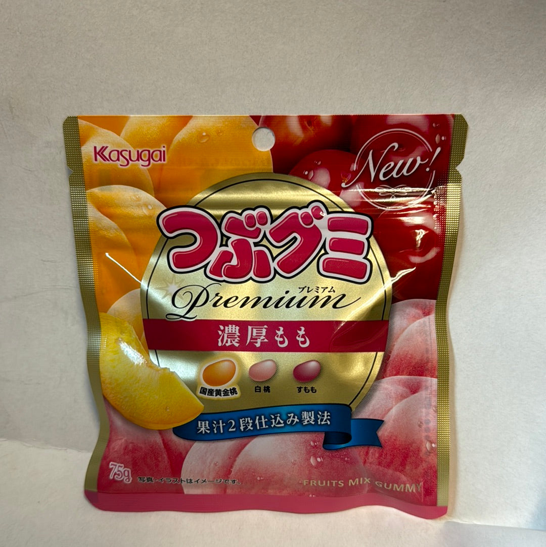 Jujube à la pêche Premium KASUGAI 75g