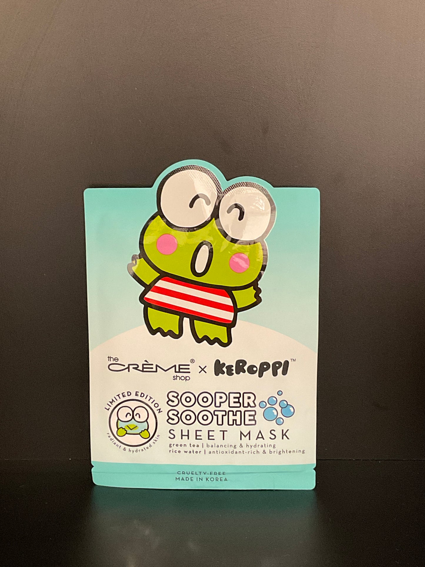 THE CREME SHOP Keroppi Mask Sooper Soothe