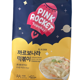 Topokki carbonara PINK ROCKET 240g
