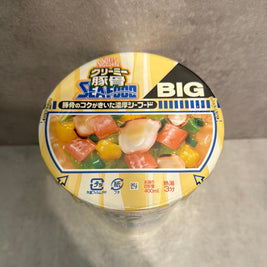 Big Cup Noodle tonkotsu et fruit de mer NISSIN
