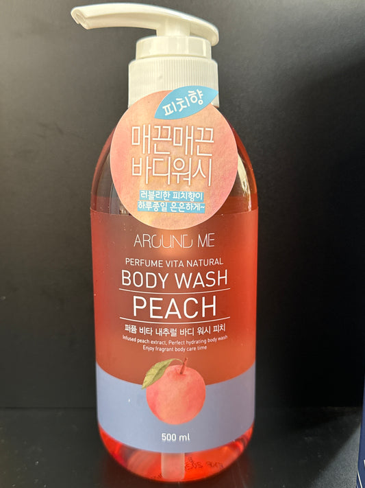 AROUND ME Parfum Vita Body Wash Peach 500ml