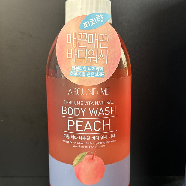 AROUND ME Parfum Vita Body Wash Peach 500ml
