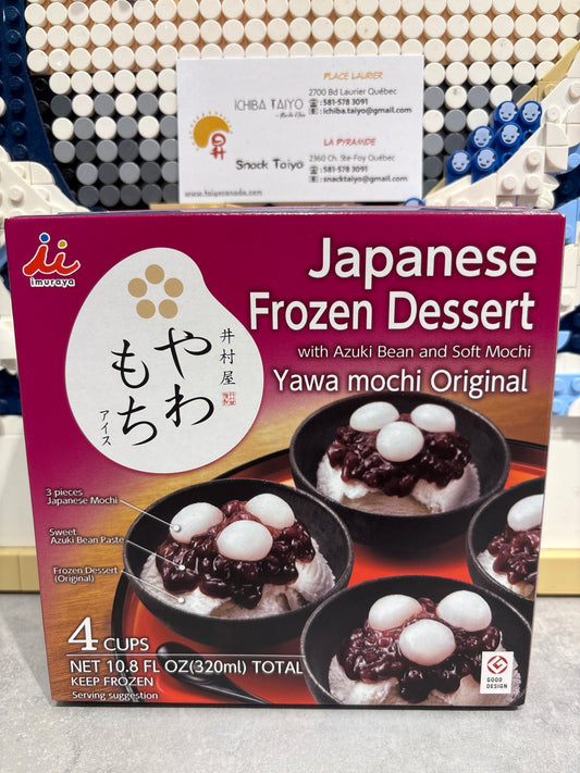 Crème glacée et mochi japonais (haricot rouge) IMURAYA 320mL
