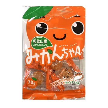 Bonbon japonais à l’orange 橙子糖 70g