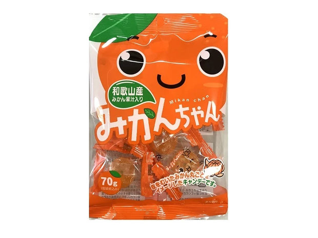 Bonbon japonais à l’orange 橙子糖 70g