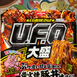 Nouilles Yakisoba UFO porc grillé à la sauce soja NISSIN 151g