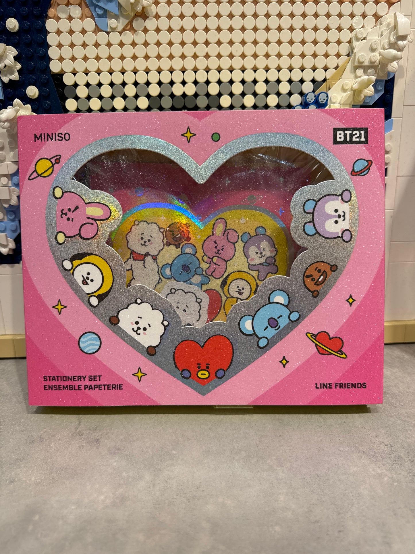 Ensemble de papeterie BT21