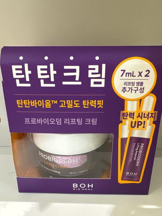 BIOHEAL ++ Ensemble de crème et d'ampoule lifting BOH Probioderm