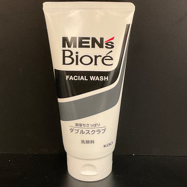 Gommage double nettoyant pour le visage pour hommes BIORE