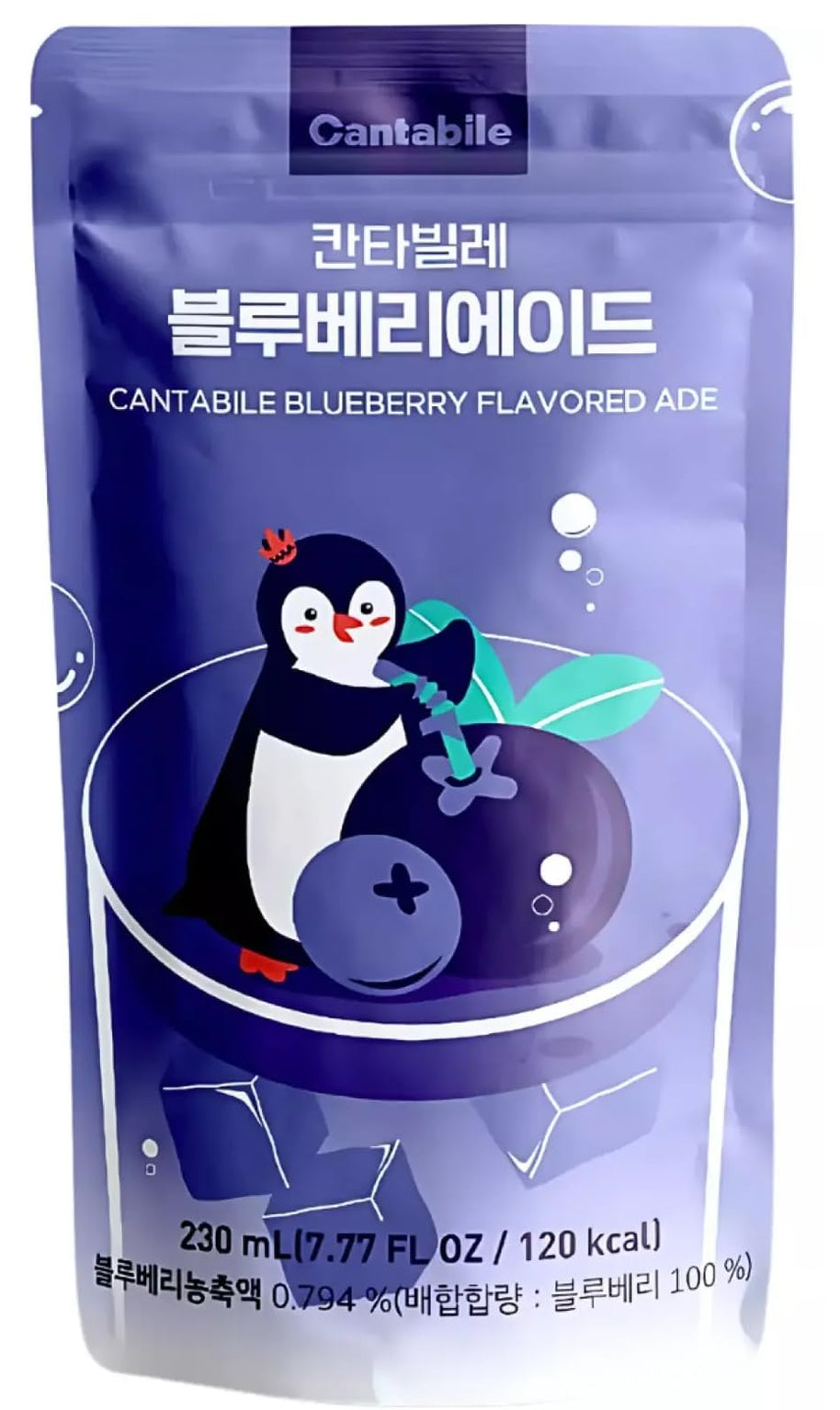 BOISSON DE POCHETTE DE BLEUET ADE CANTABILE