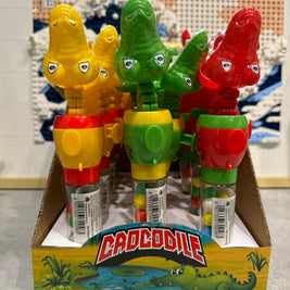Bonbon avec jouet crocodile