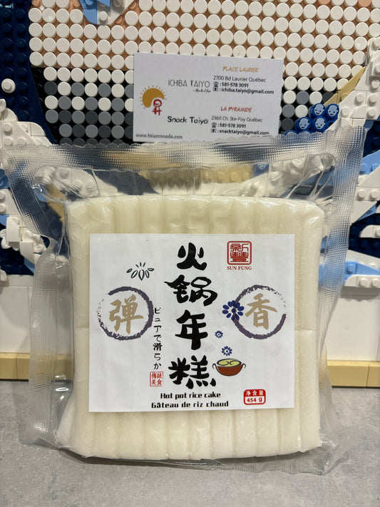 Pâte de riz fondant SF-火锅年糕 Rice cake