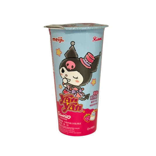 Bâtonnets de biscuit avec trempette (saveur yogourt à la fraise) Meiji YanYan 50g