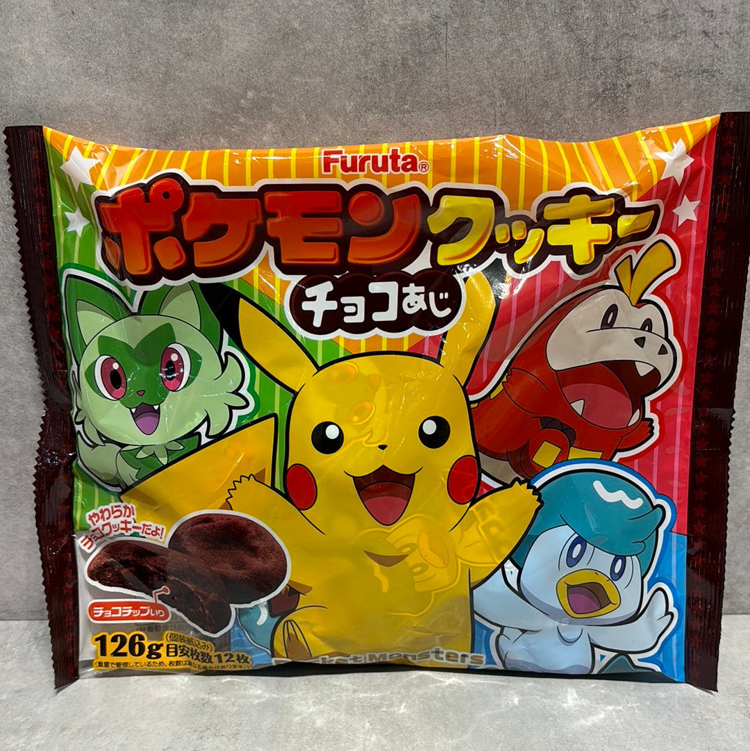 Biscuit au chocolat Pokemon FURUTA 126g