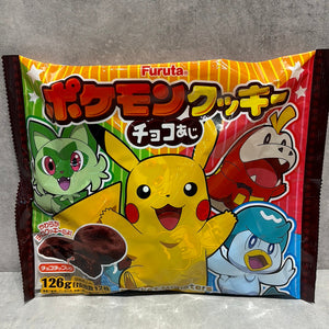 1pc-Biscuit au chocolat Pokemon FURUTA