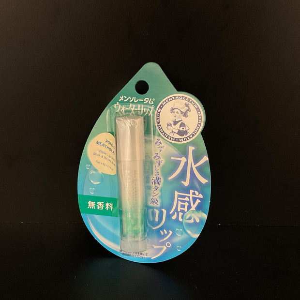 ROHTO !! Mentholatum Water Lip Stick Sans Parfum