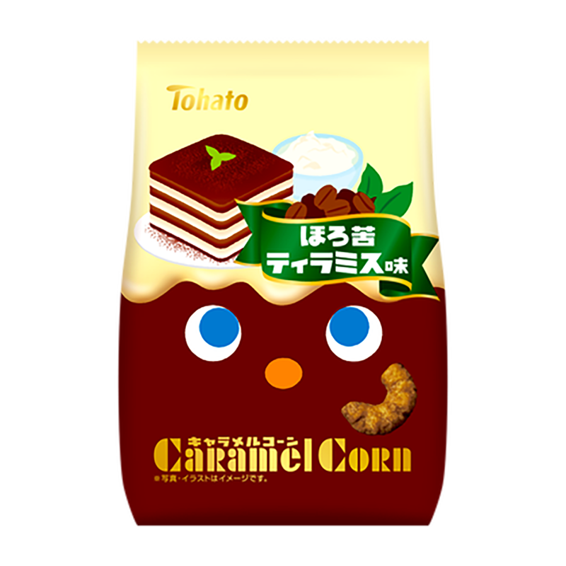 Chips de maïs au tiramisu Caramel Corn TOHATO 52g