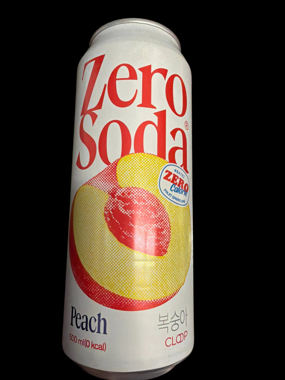 Boisson à la pêche zéro sucre ZÉRO SODA 500mL