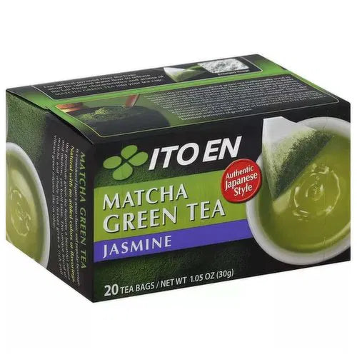 ITO EN thé vert Matcha au jasmin 伊藤园 茉莉抹茶 20pc