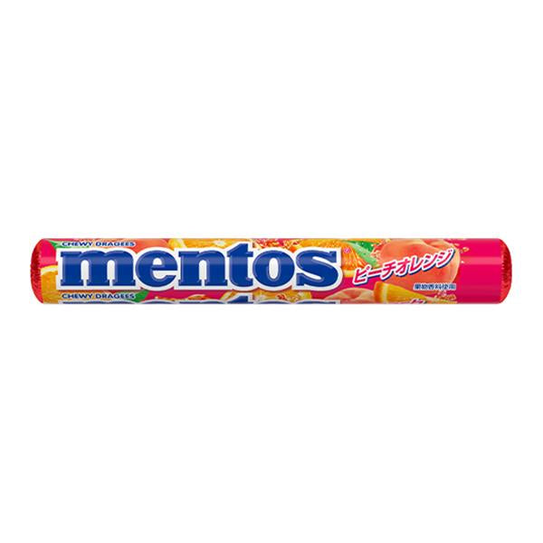 MENTOS saveur pêche et orange