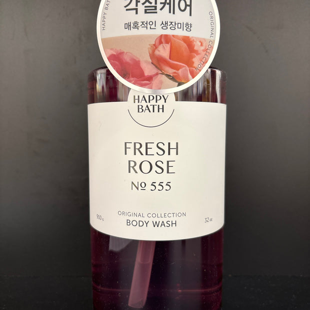HAPPY BATH-Nettoyant pour le corps à la rose 910g