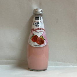 Boisson au lait de coco (saveur fraise) GUGËN