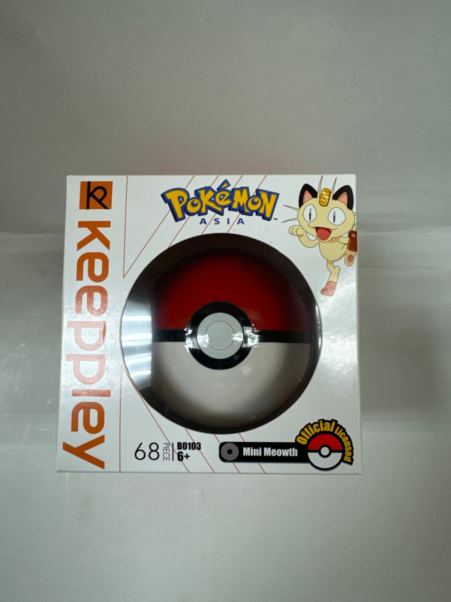 Blocs de construction Pokéball Meowth KEEPPLEY