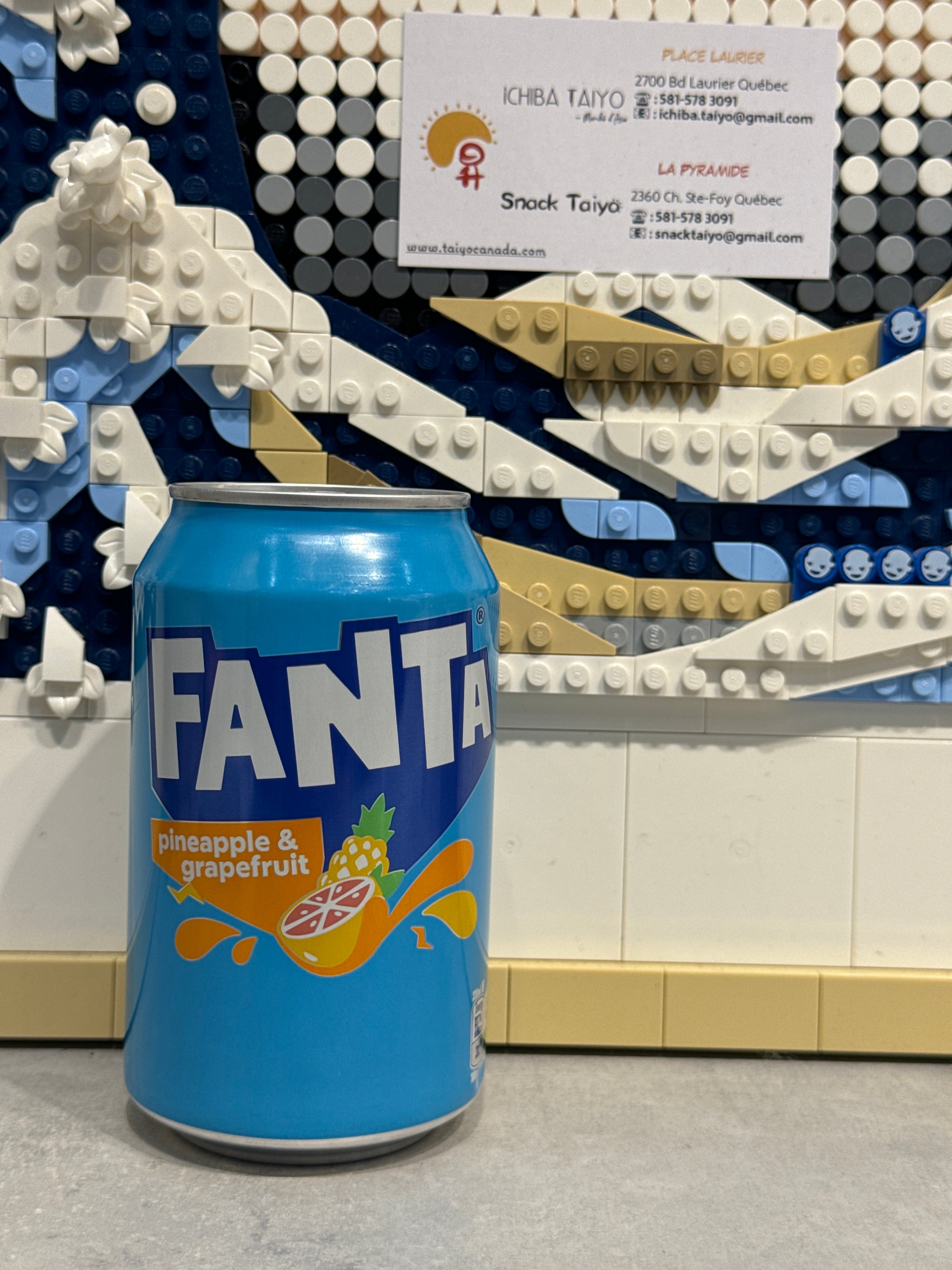 Fanta à l’ananas et pamplemousse