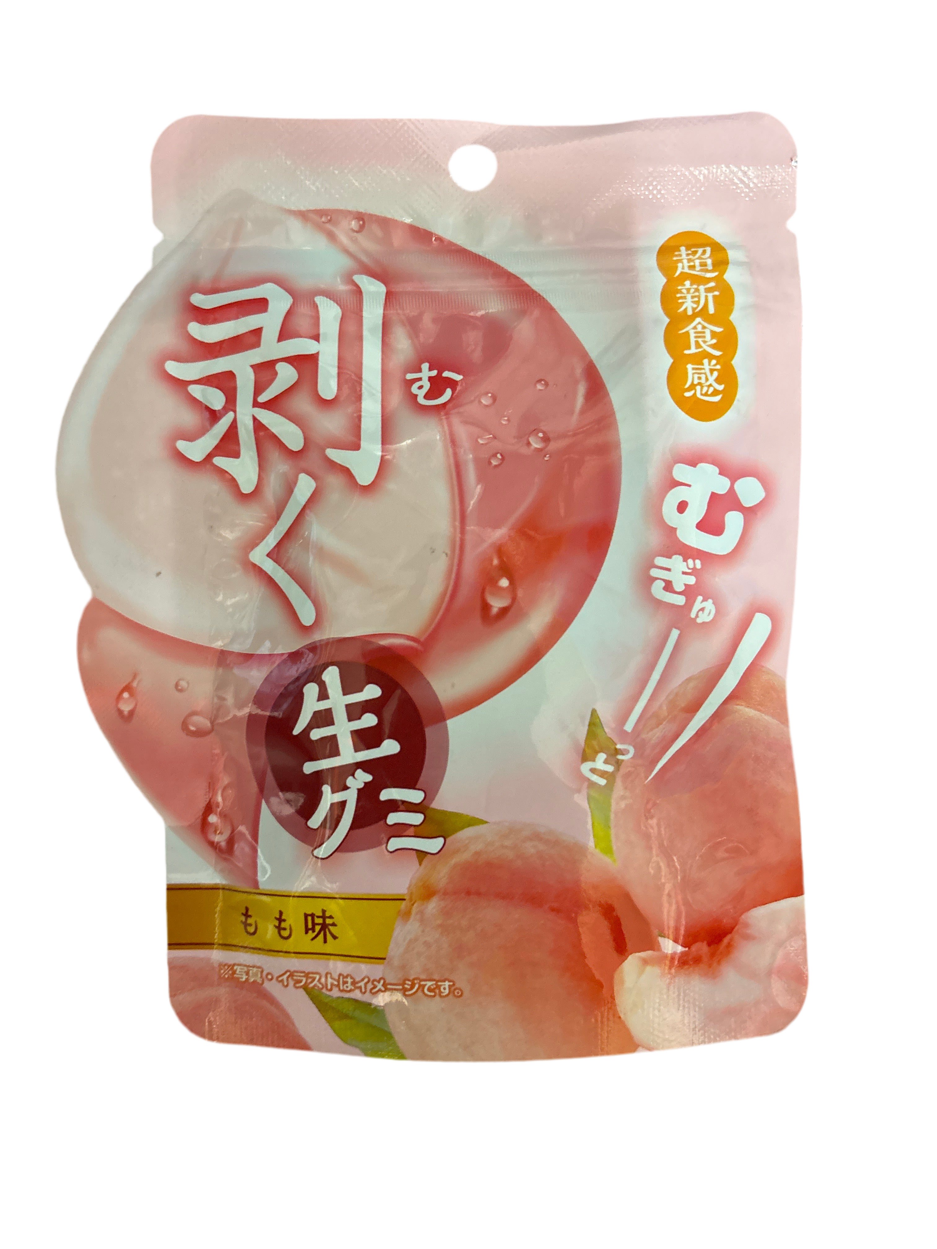 Bonbons mous à peler saveur pêche 100g
