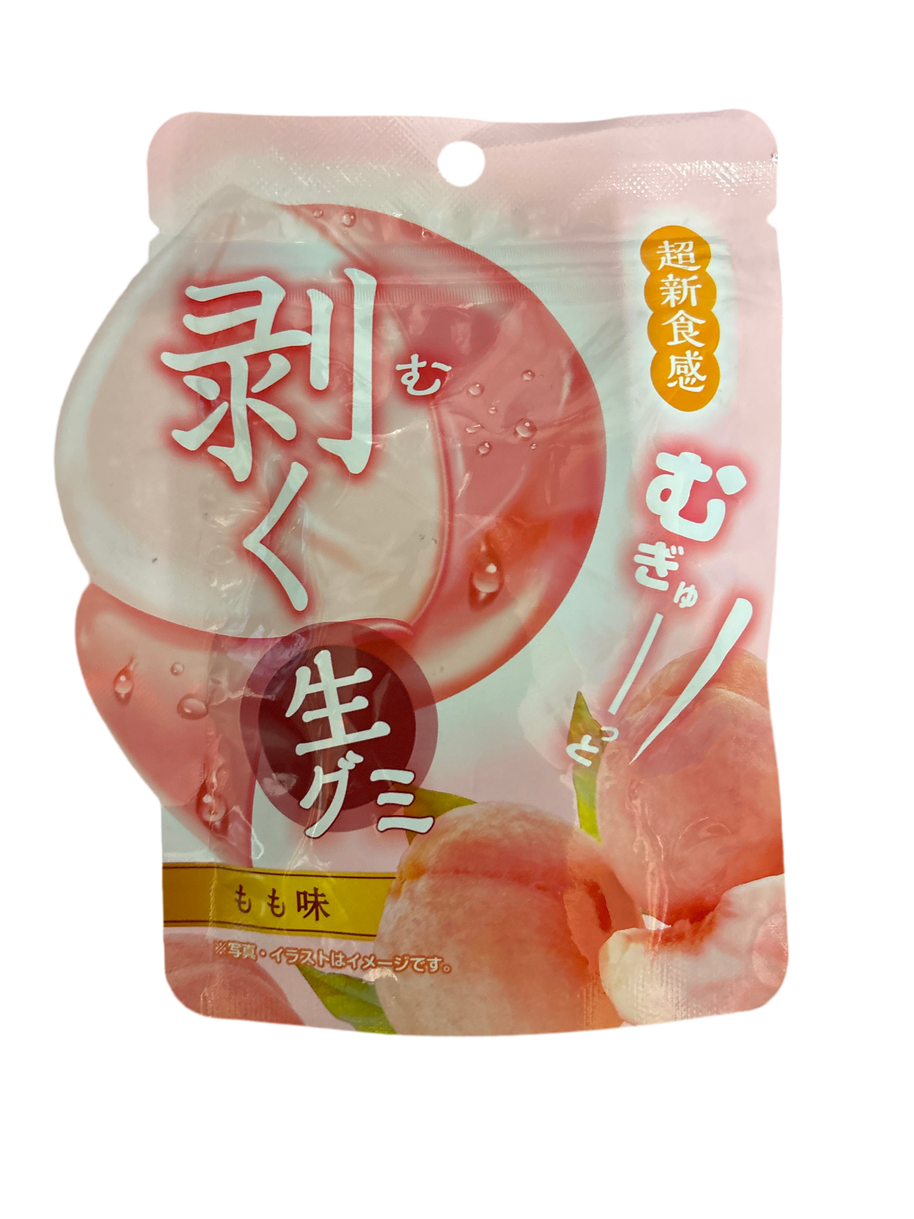 Bonbons mous à peler saveur pêche 100g