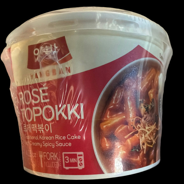 Gâteau de riz Topokki (saveur rose) Yangban DONG WON 120g